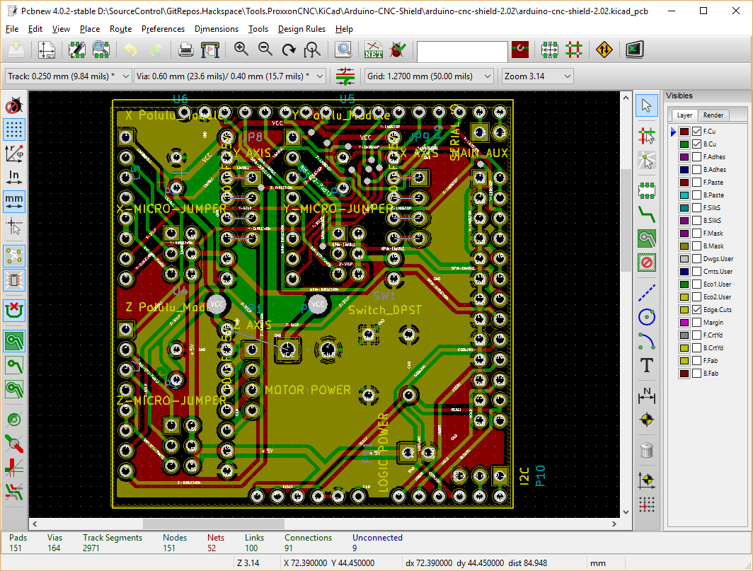 Kicad моделирование схемы